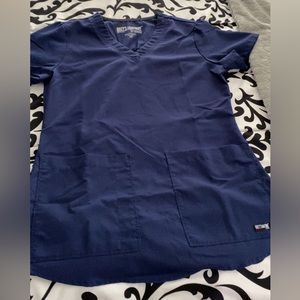 Good condition scrub top. No holes, good material